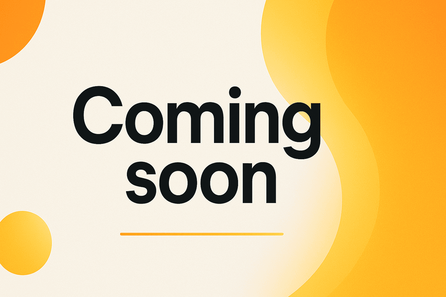 Coming soon